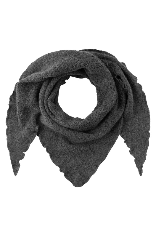 Baby alpaca triangle scarf