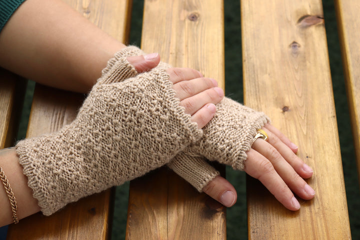 100% baby alpaca wool hand warmers