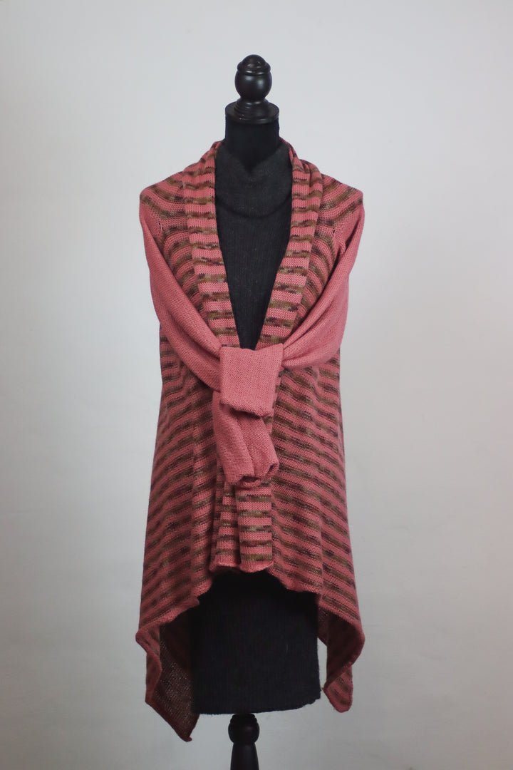 Striped cardigan