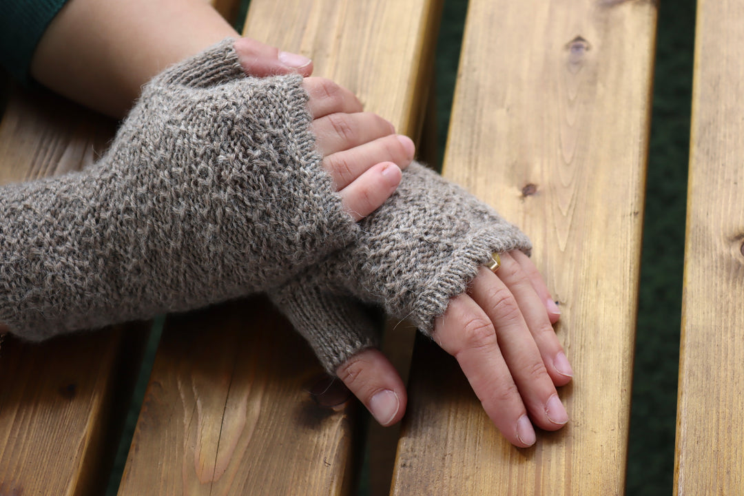 100% baby alpaca wool hand warmers