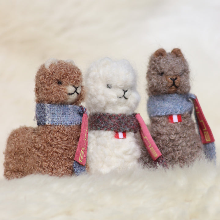 Alpacas made of alpaca wool
