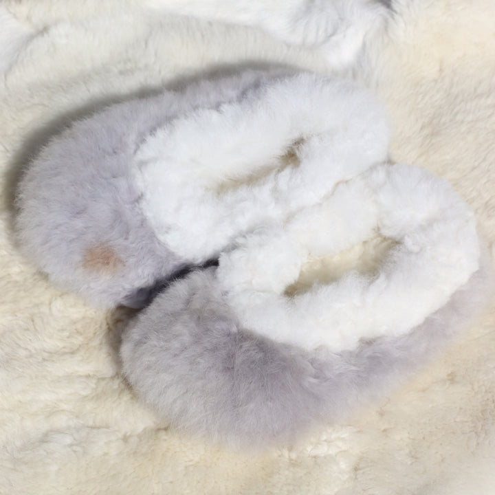 Soft alpaca leather slippers (36-44)