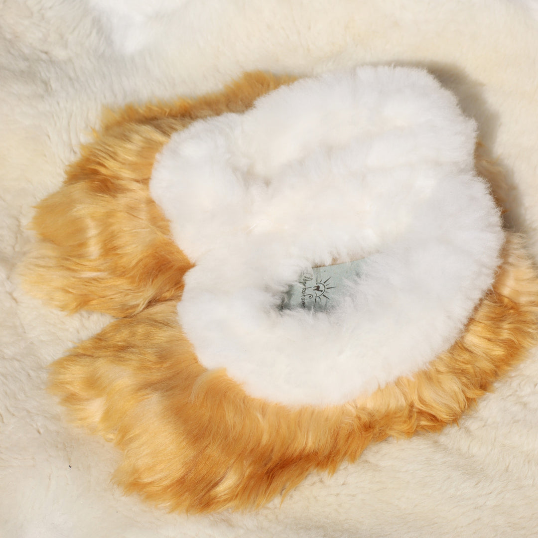 Soft alpaca leather slippers (36-44)