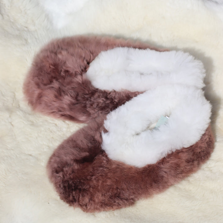 Soft alpaca leather slippers (36-44)