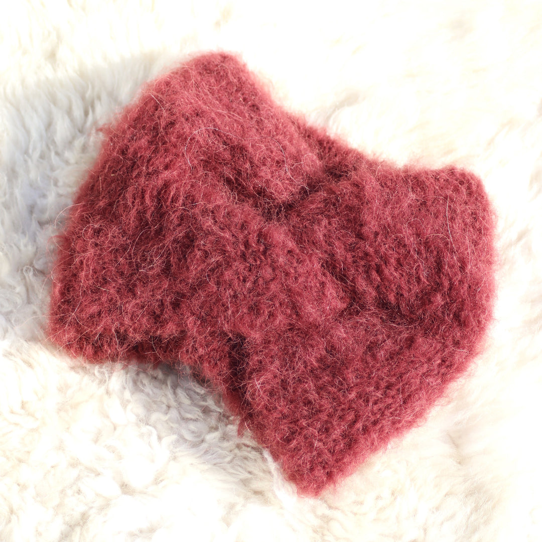 Soft headband with alpaca wool - Puffy