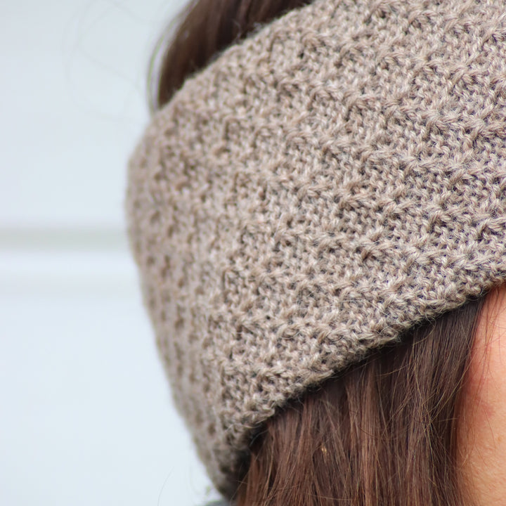 100% baby alpaca headband