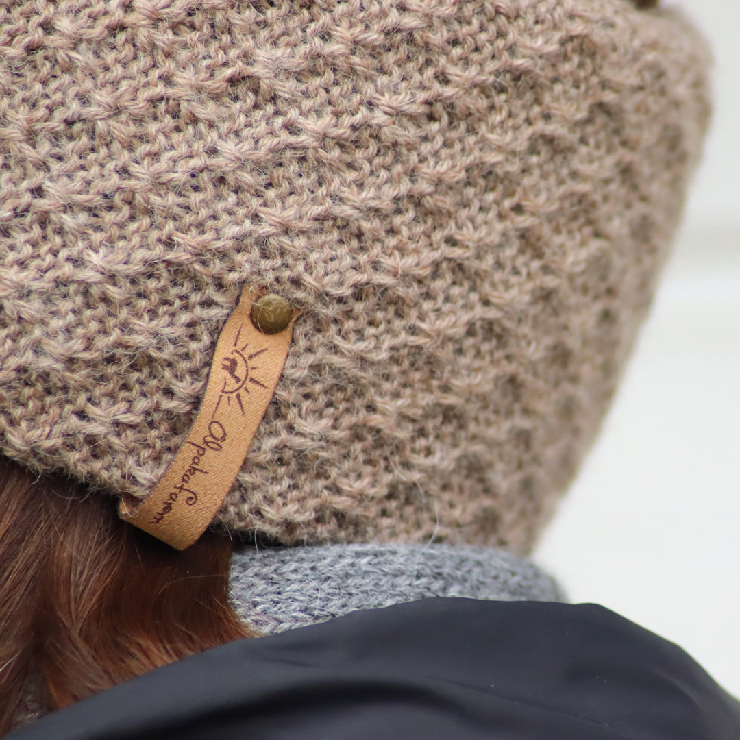 100% baby alpaca headband