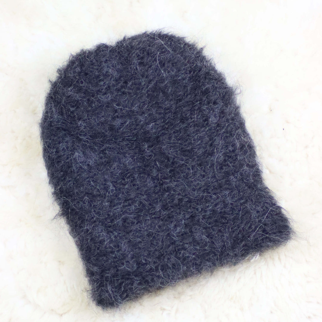 Soft Hat with Alpaca Wool - Puffy