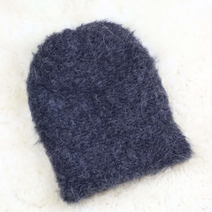 Soft Hat with Alpaca Wool - Puffy