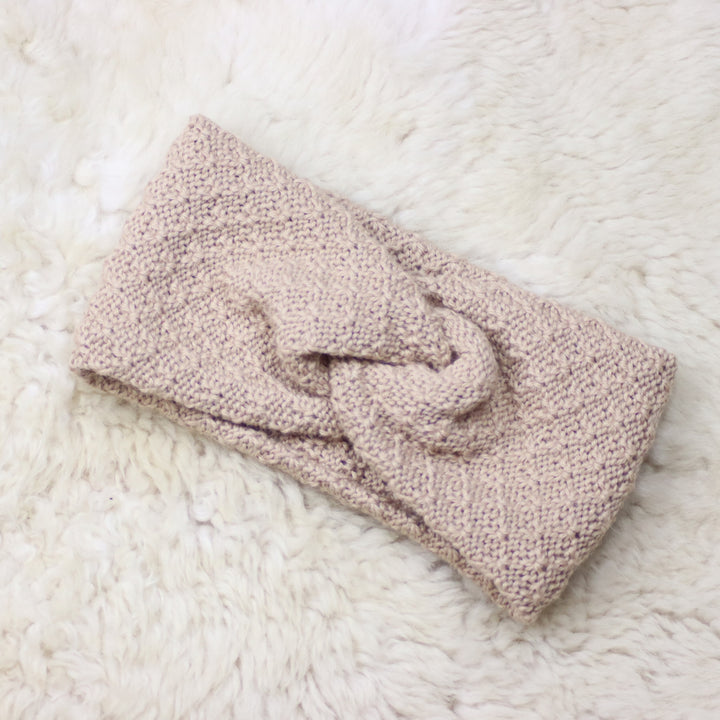 100% baby alpaca headband