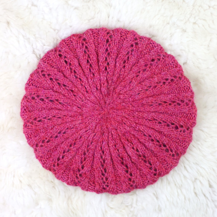 100% alpaca beret
