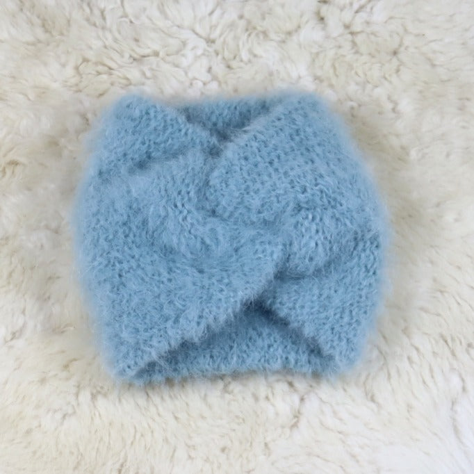 Soft headband with alpaca wool - Puffy