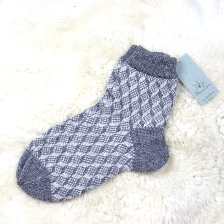 BACK IN STOCK! 100% alpaca wool men&