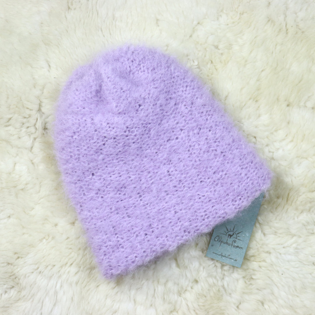 Soft Hat with Alpaca Wool - Puffy