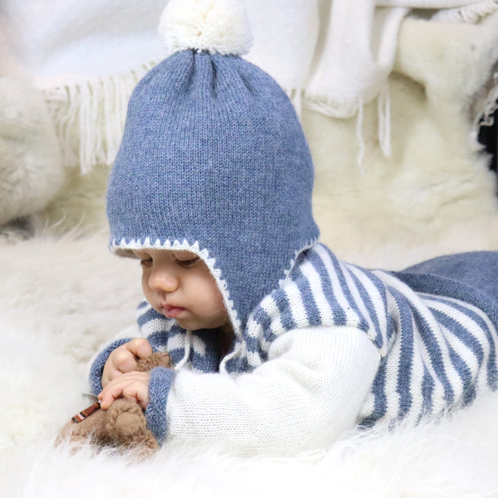 Striped baby set