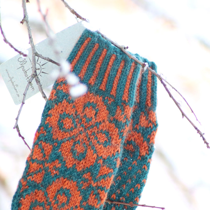 100% alpaca wool mittens - family granddaughter&
