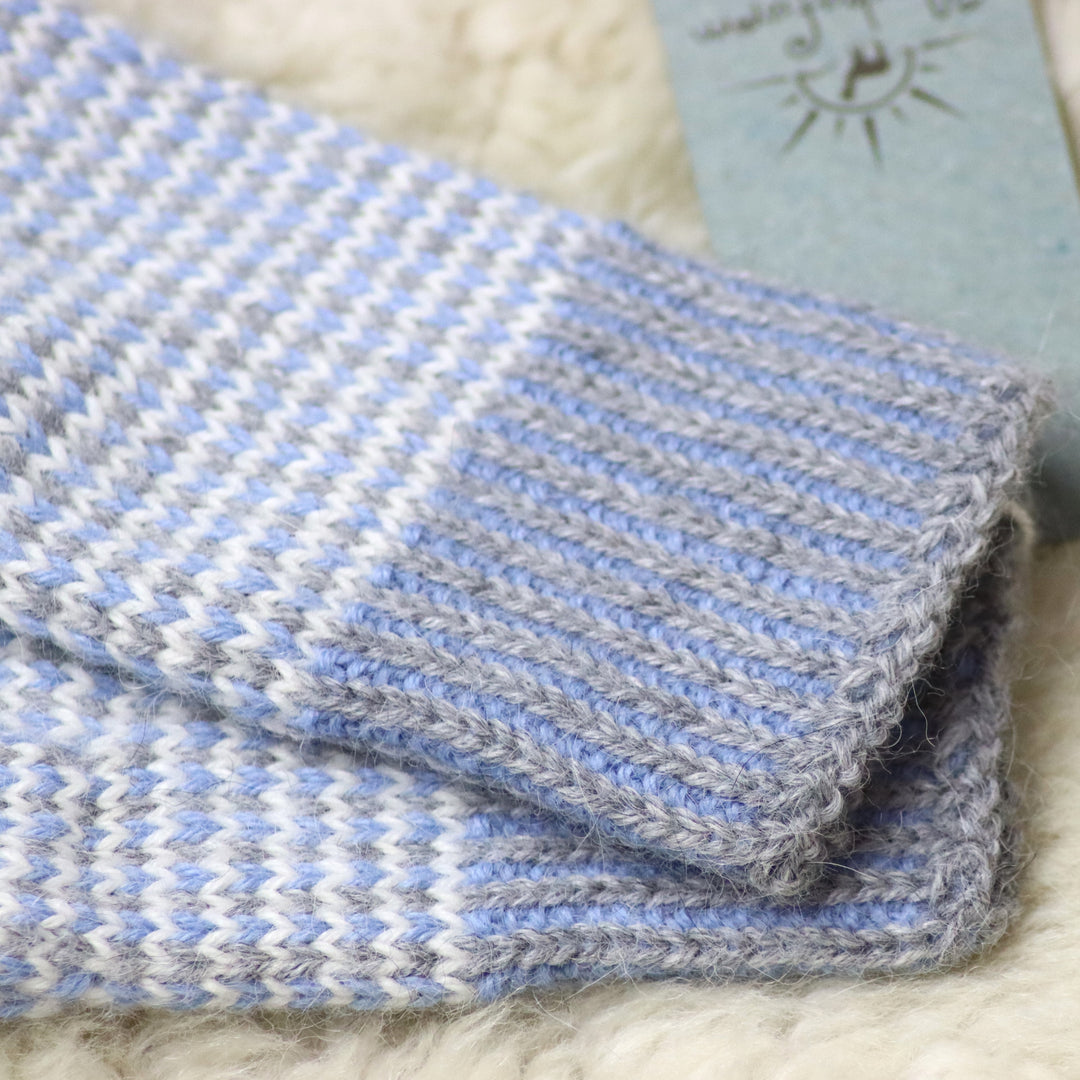 100% alpaca wool mittens - handmade by niece