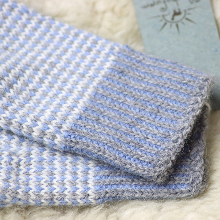 100% alpaca wool mittens - handmade by niece