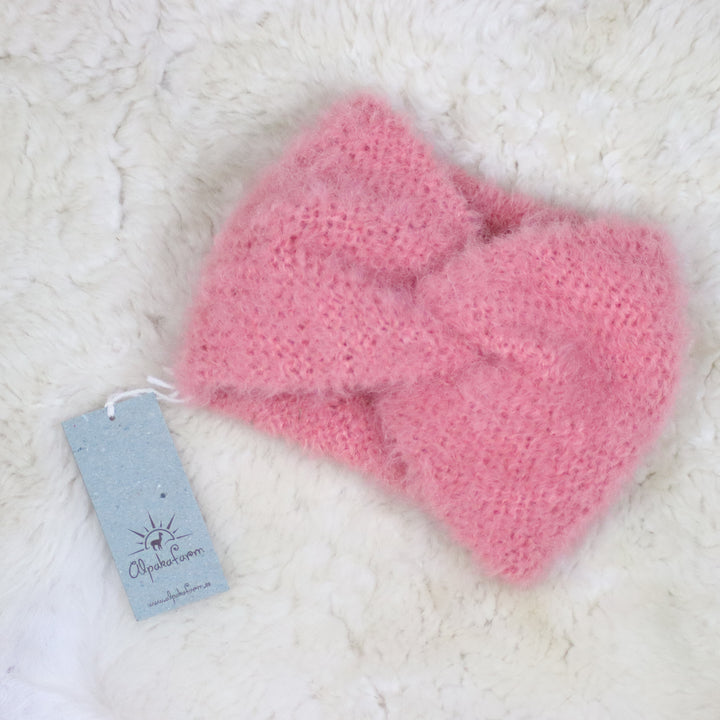 Soft headband with alpaca wool - Puffy