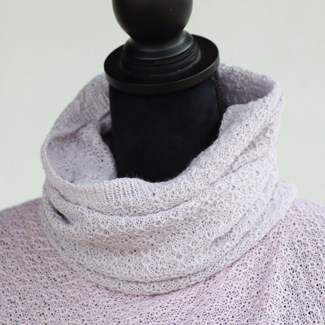 Thin baby alpaca wool infinity scarf
