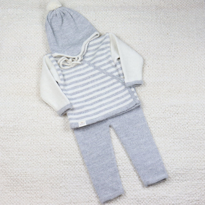 Striped baby set