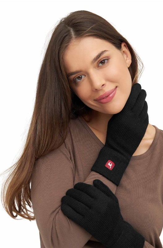 100% Baby alpaca wool gloves
