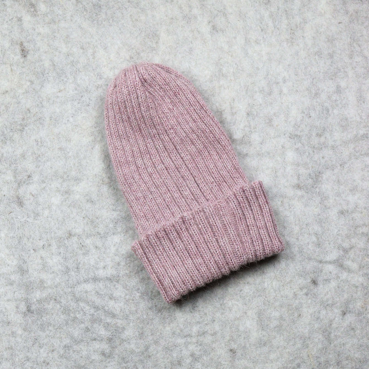 Ribbed knit hat