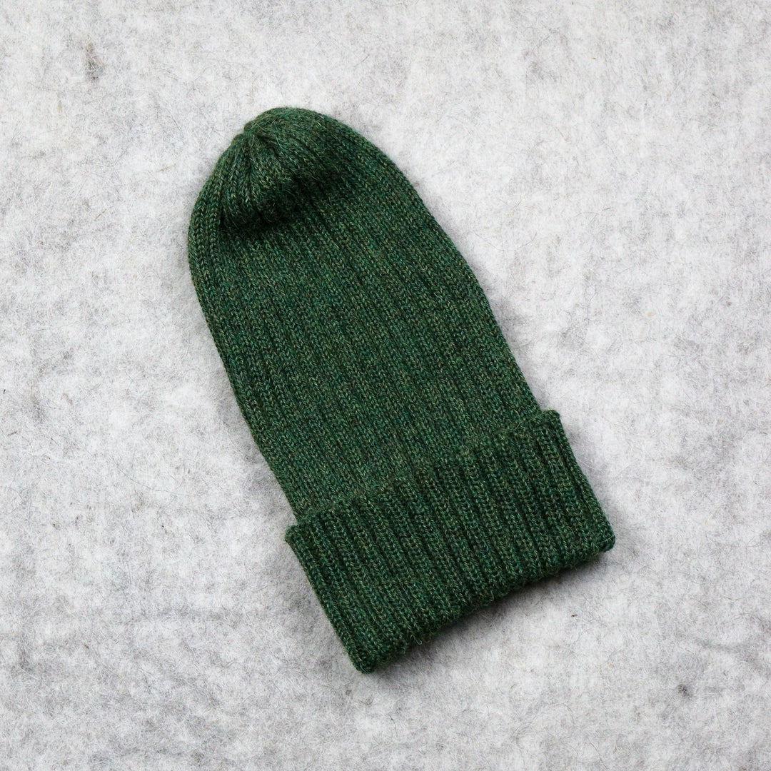 Ribbed knit hat