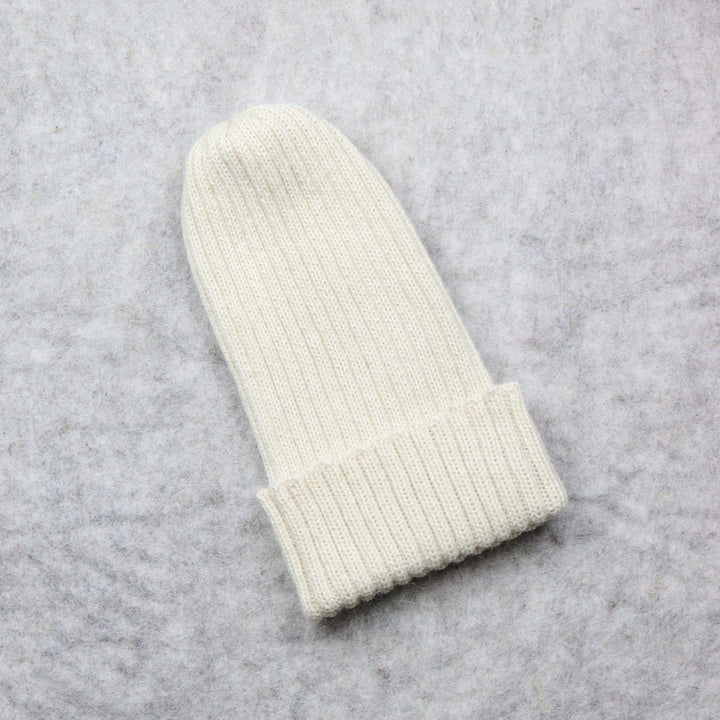 Ribbed knit hat