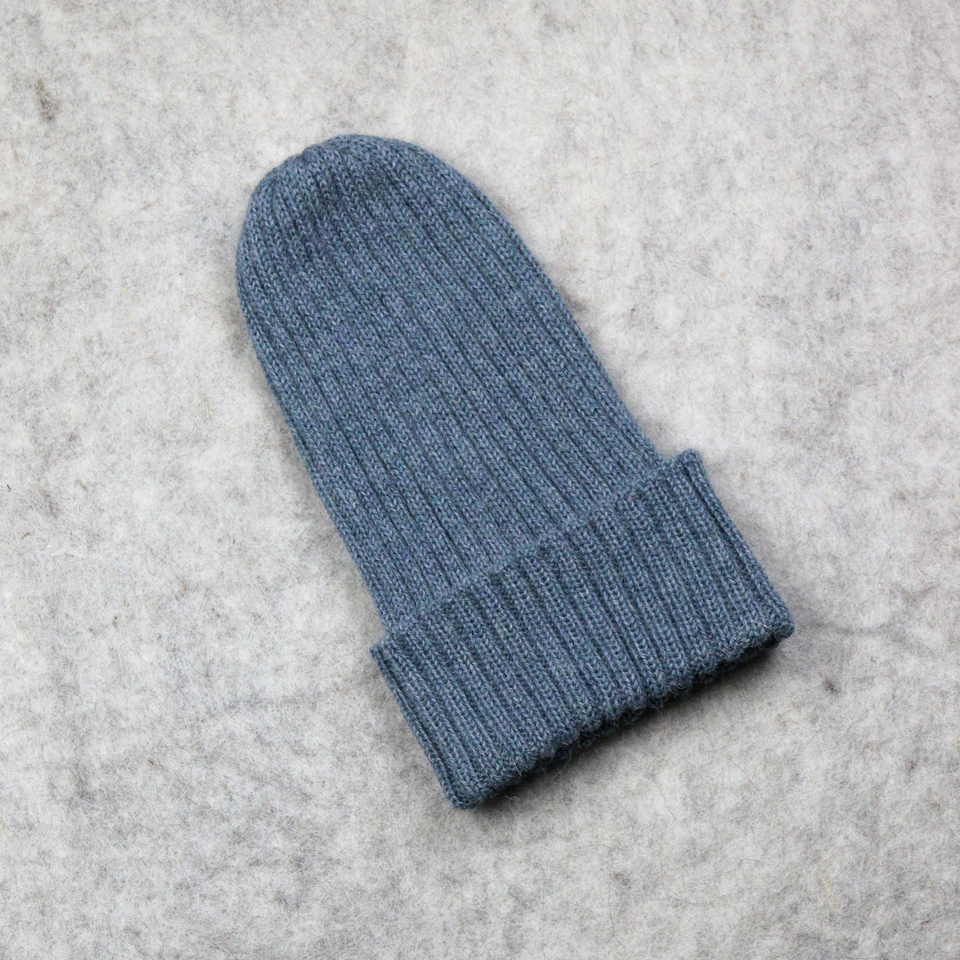 Ribbed knit hat