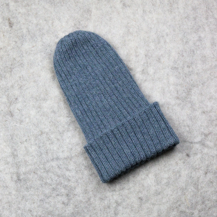 Ribbed knit hat