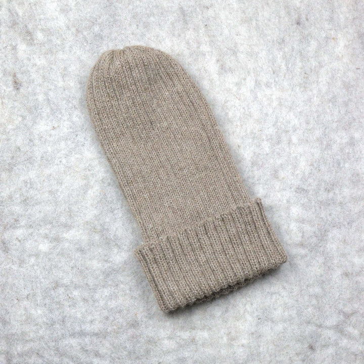 Ribbed knit hat