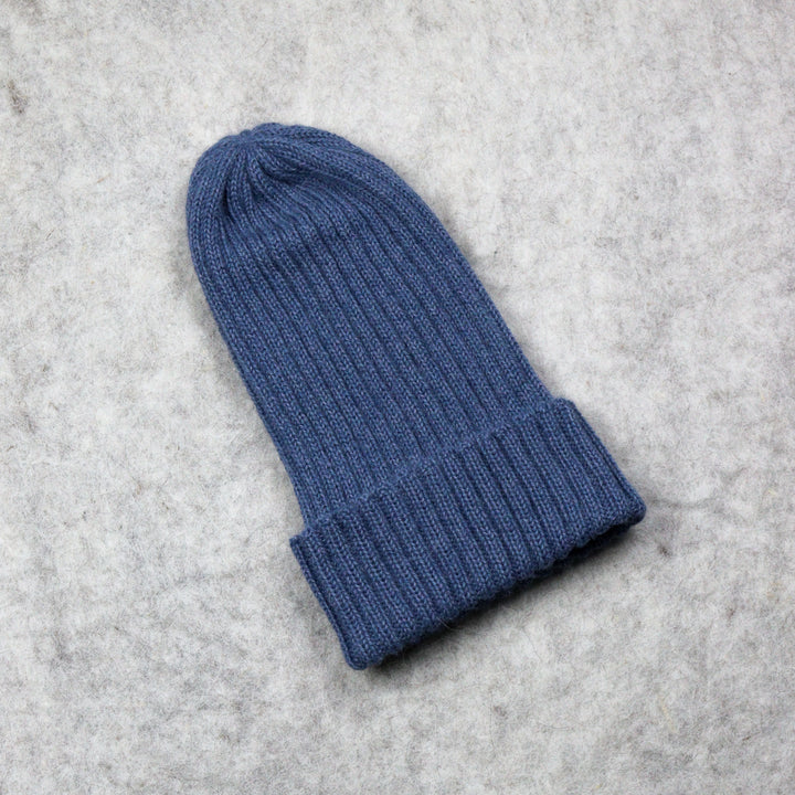 Ribbed knit hat