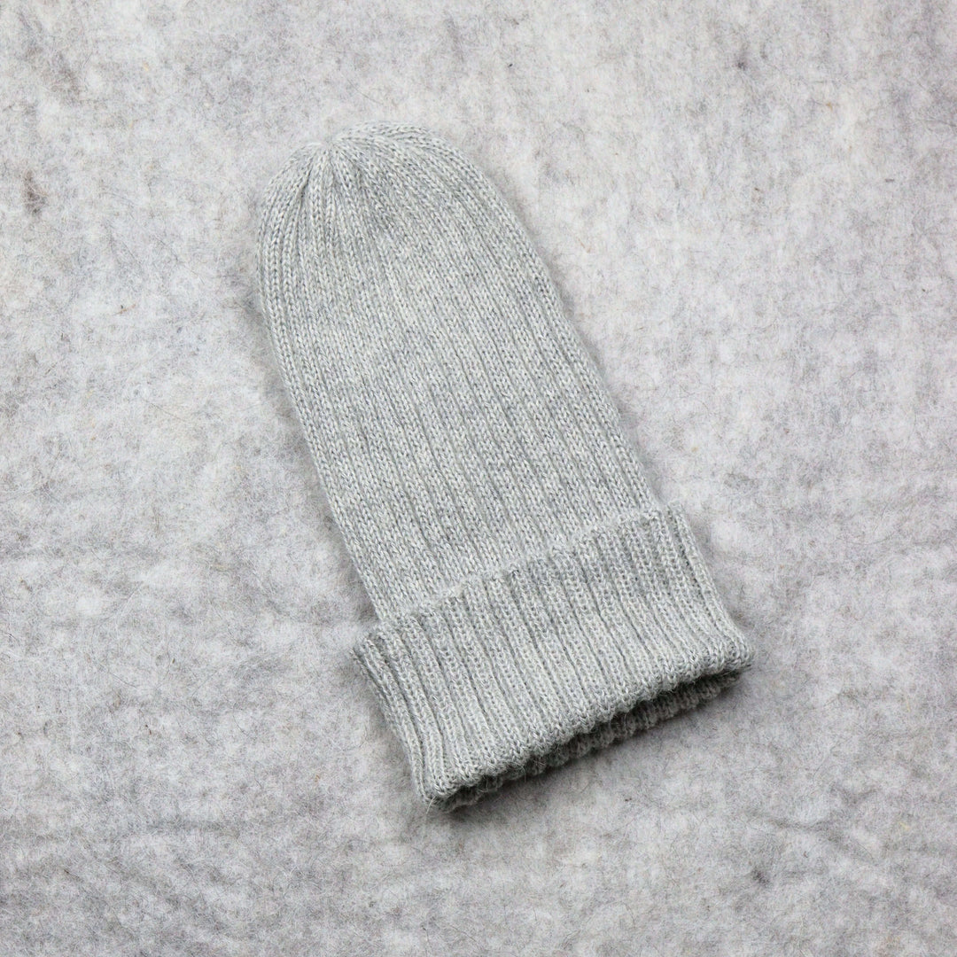 Ribbed knit hat