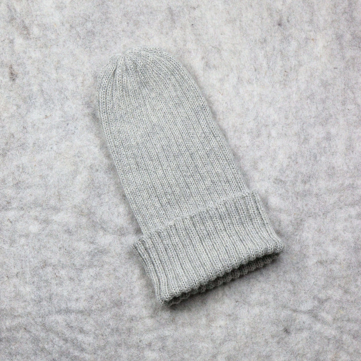 Ribbed knit hat