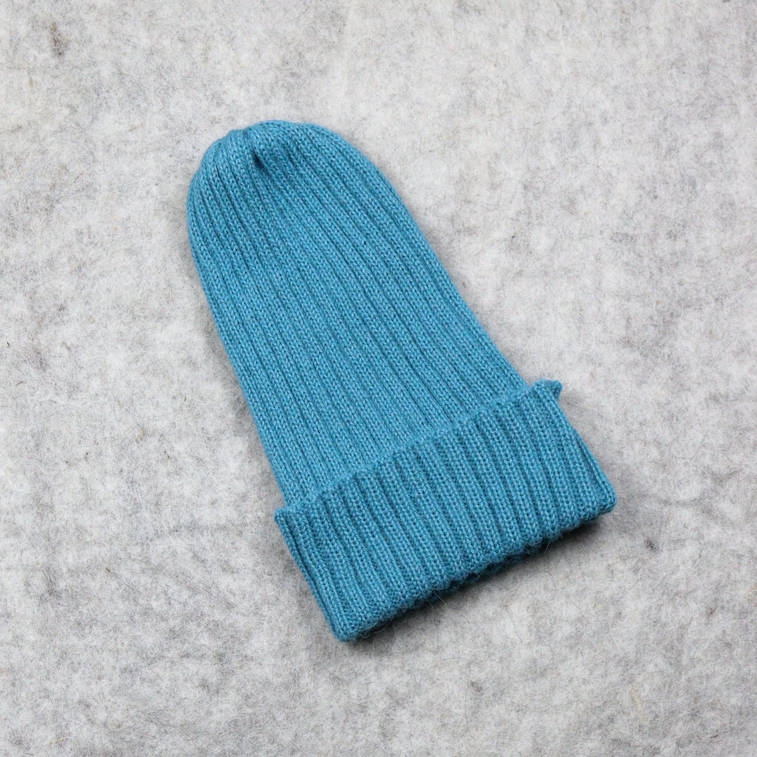 Ribbed knit hat