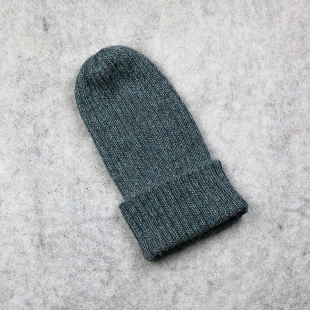 Ribbed knit hat