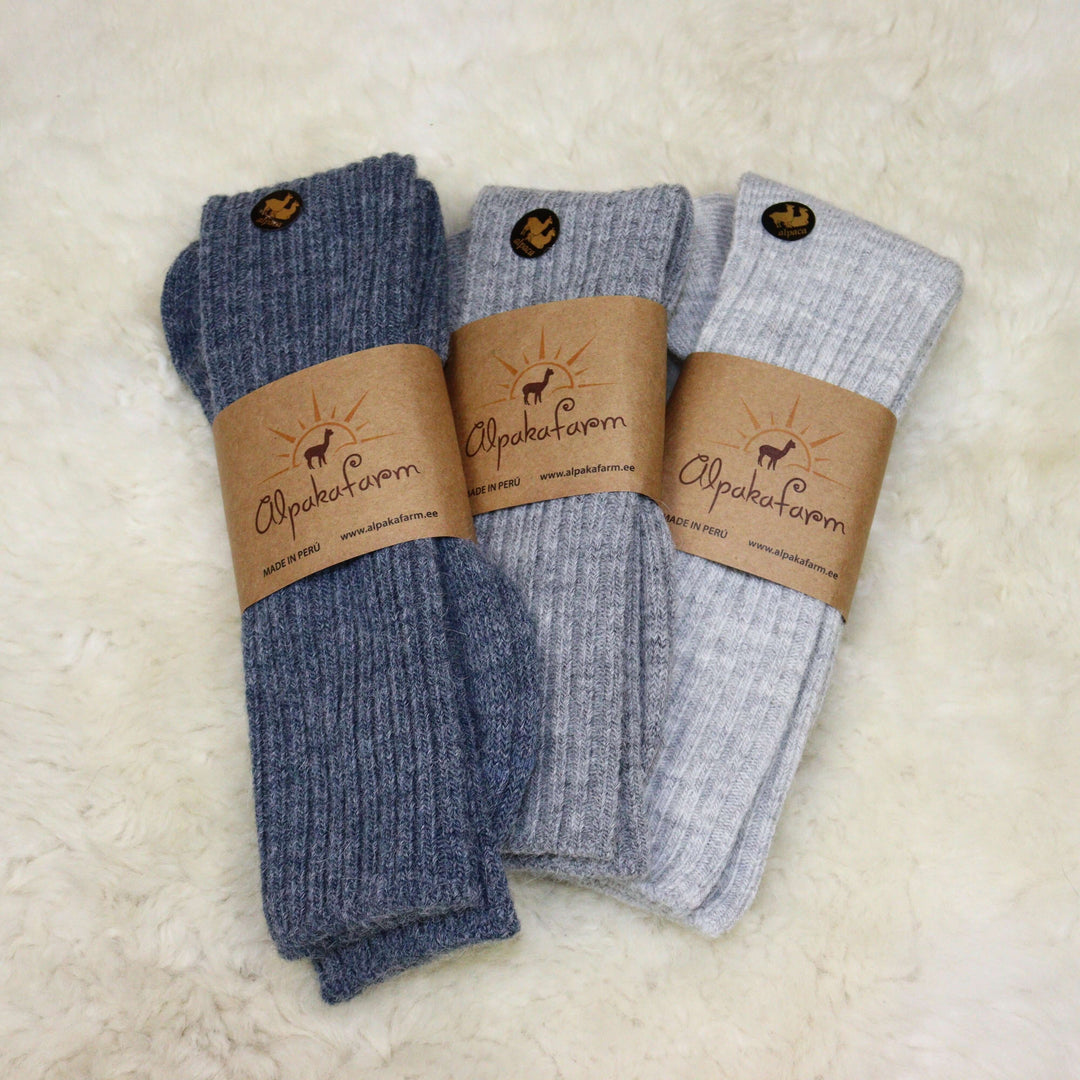 Warm boot socks