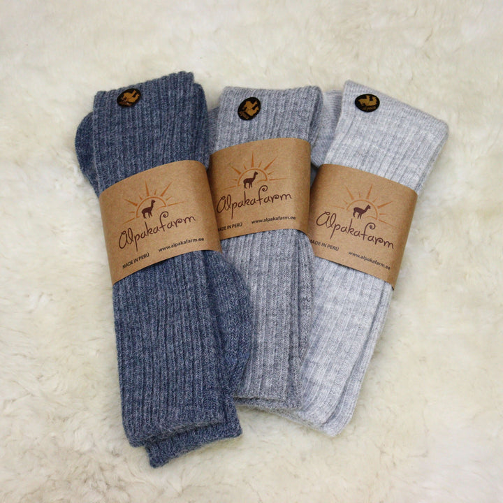 Warm boot socks