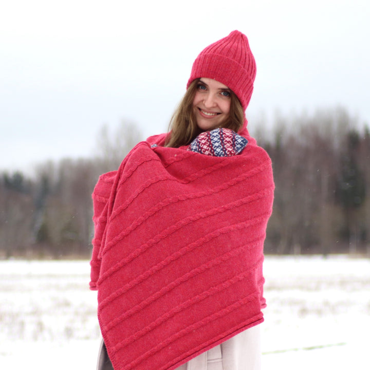Cable Knit Scarf