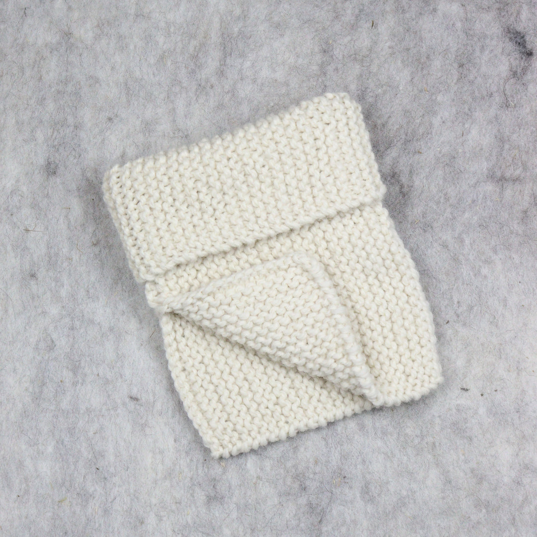 Baby Alpaca Wool Collar Scarf