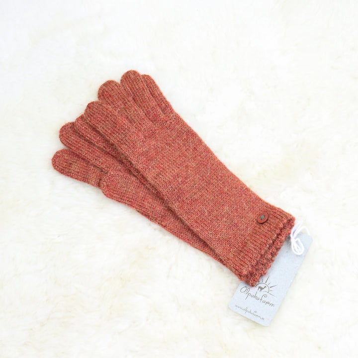 100% alpaca wool gloves