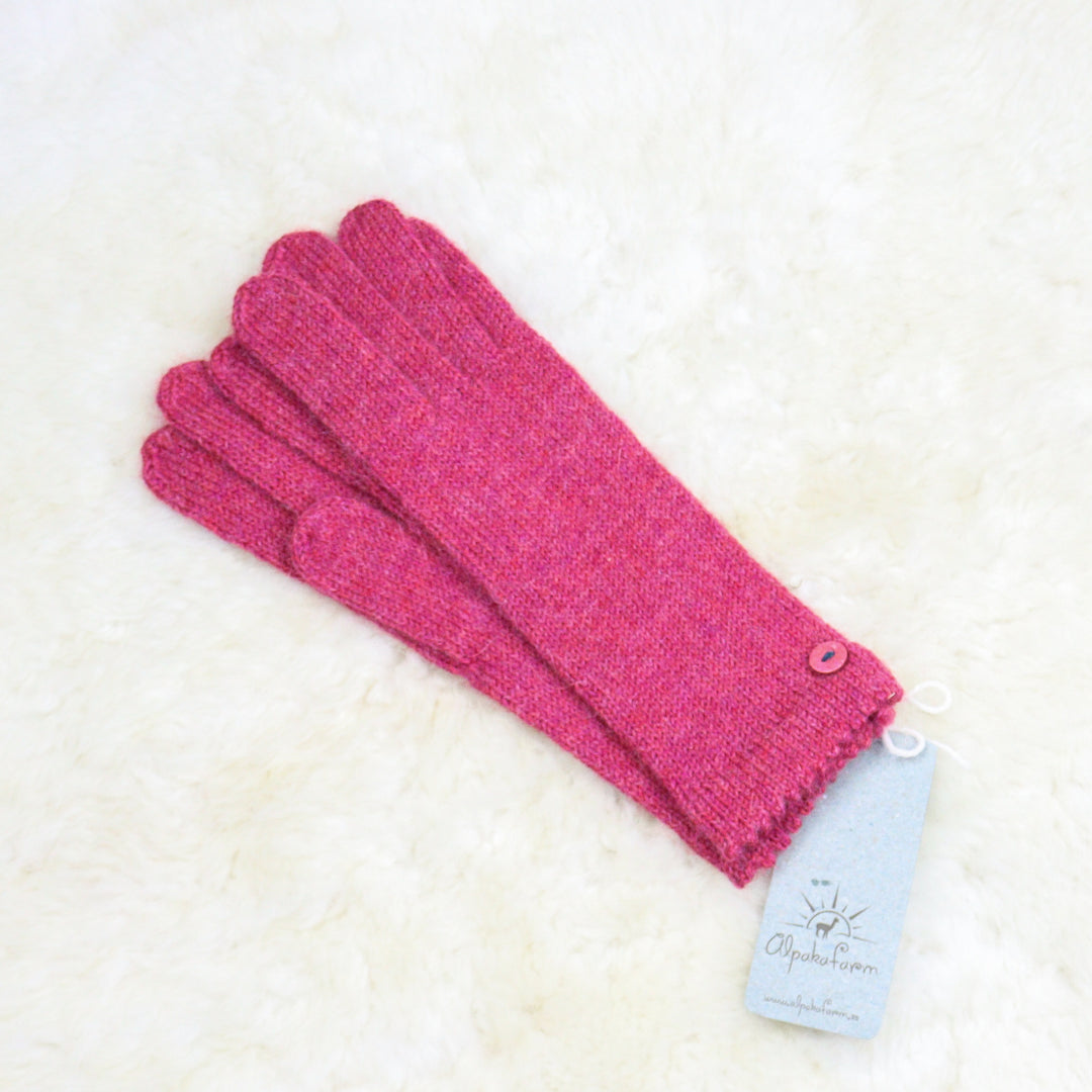 100% alpaca wool gloves