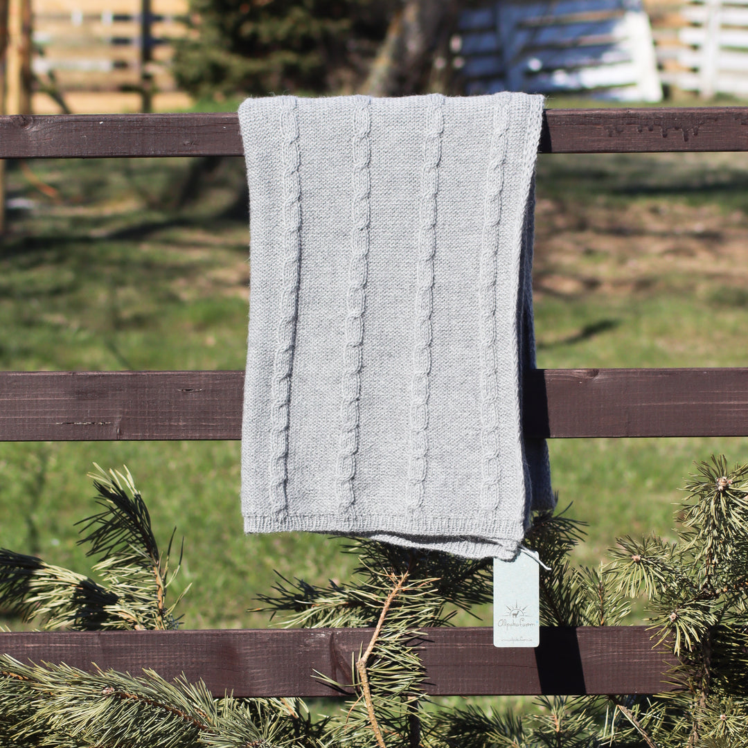Cable Knit Scarf