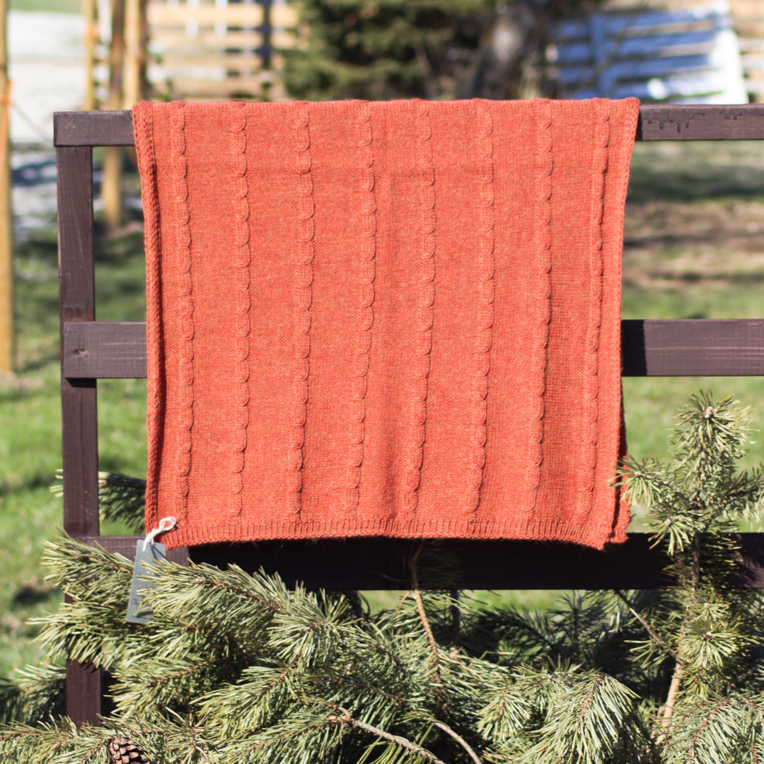 Cable Knit Scarf