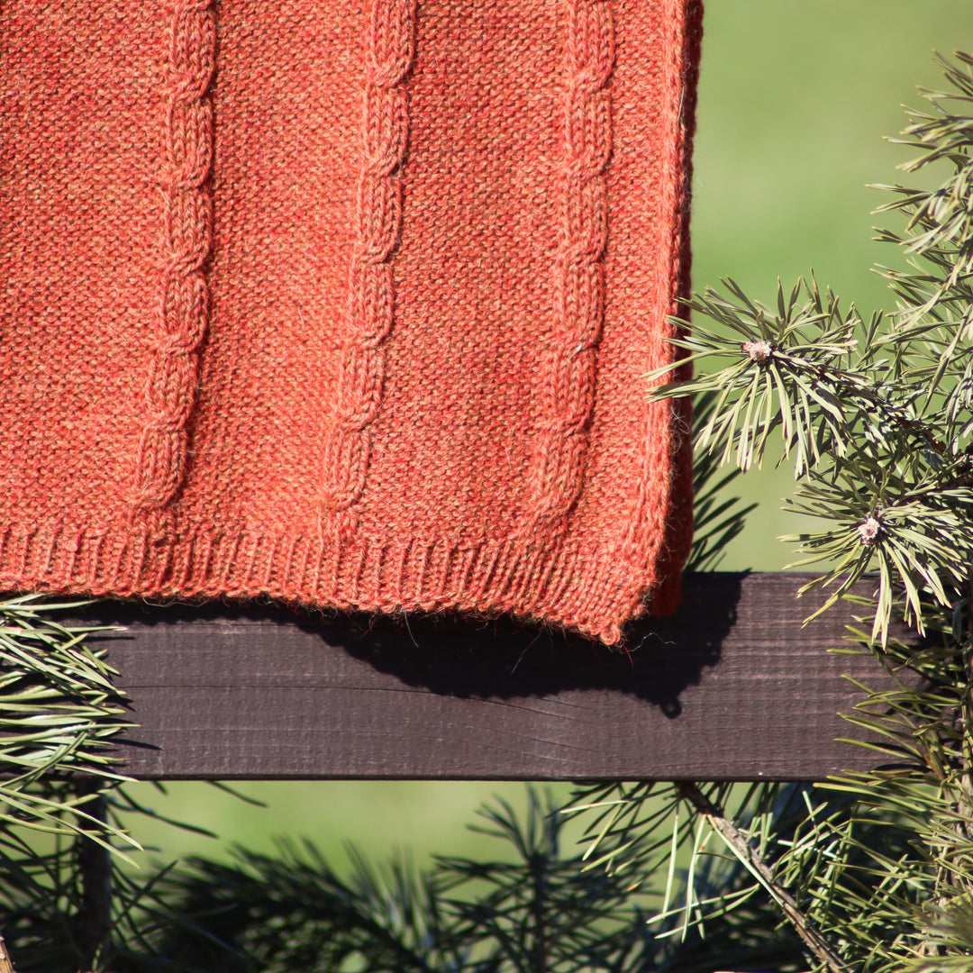 Cable Knit Scarf