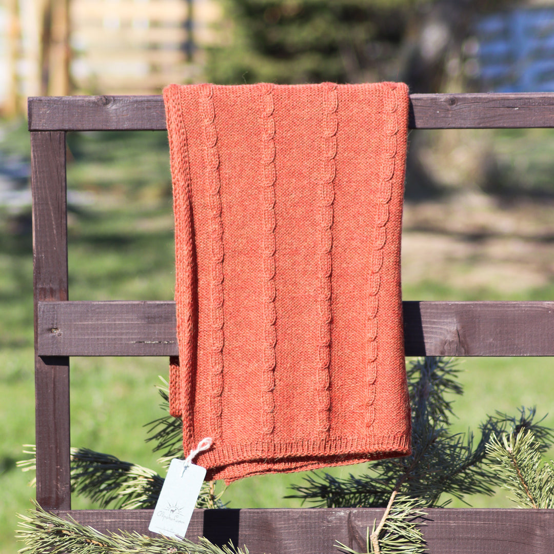 Cable Knit Scarf