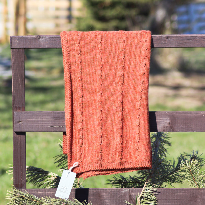 Cable Knit Scarf
