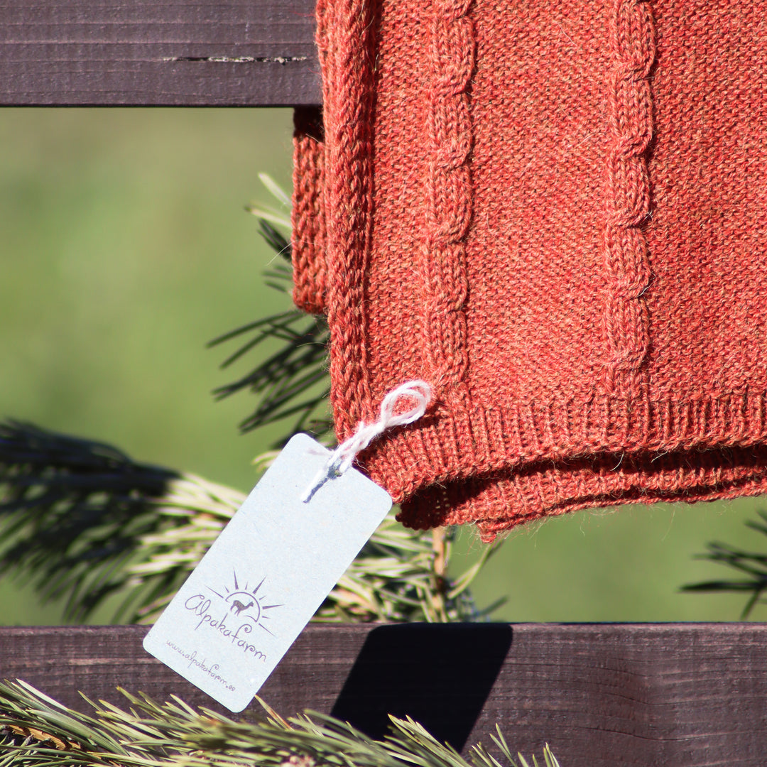 Cable Knit Scarf