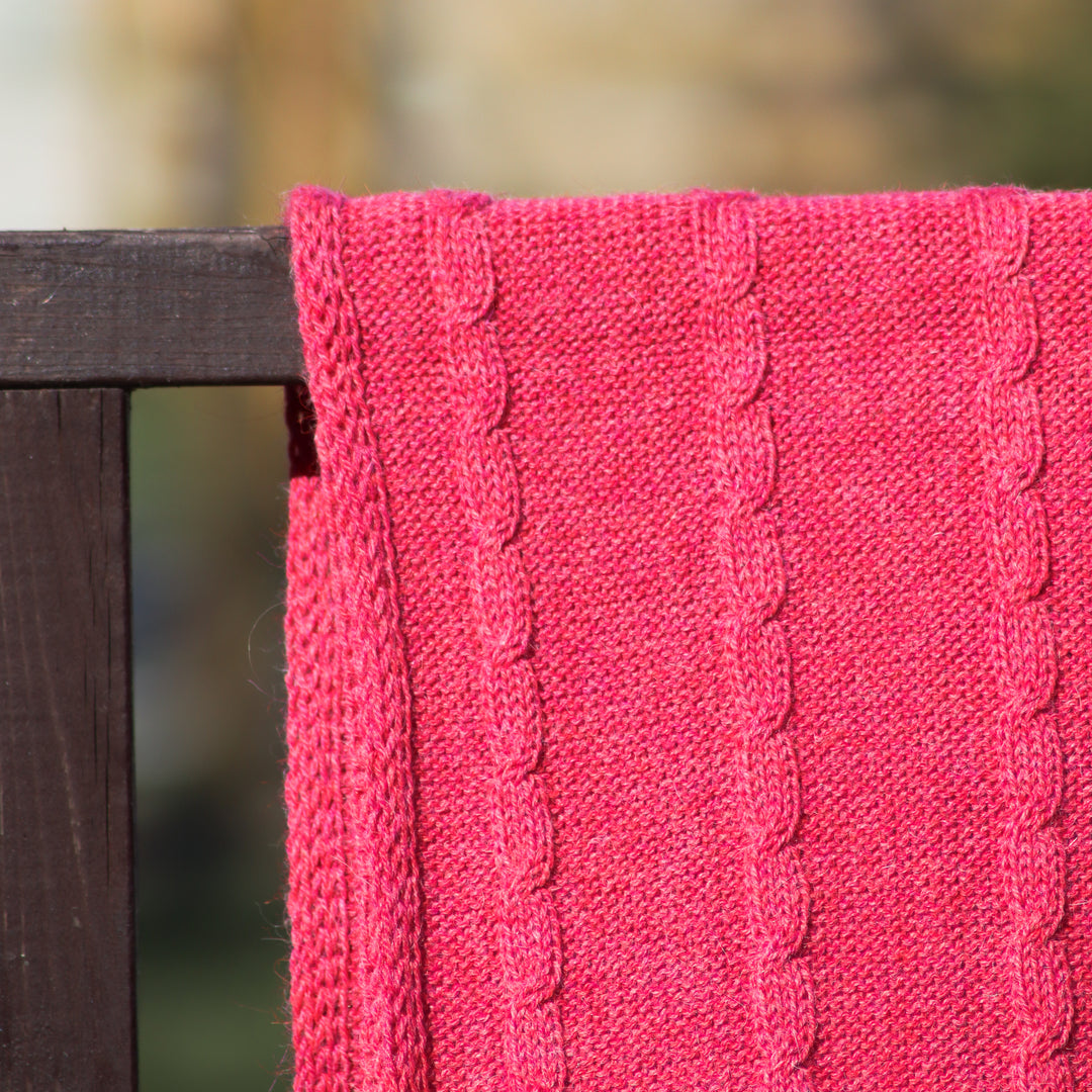 Cable Knit Scarf